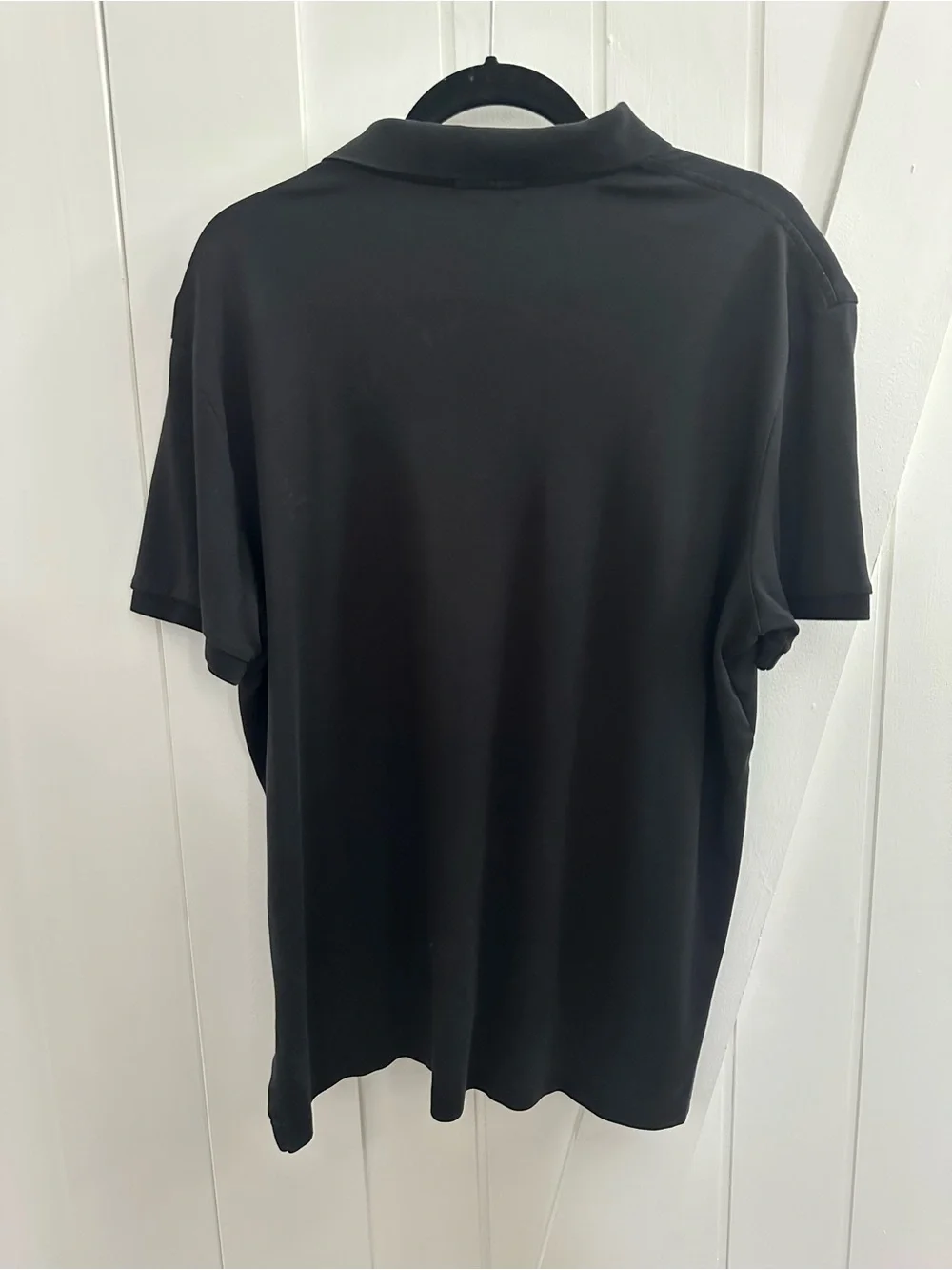 Ralph Lauren Men’s Pima Soft Touch Black Polo Shirt - Size XL